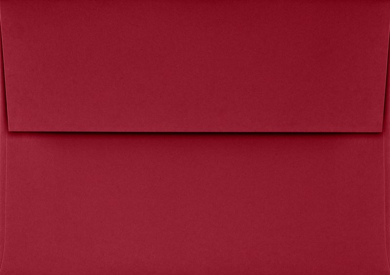 LUXPaper 4Bar A1 Invitation Envelopes | Peel & Press | 3 5/8" x 5 1/8" | Garnet Red | 80lb. Text | 50 Qty - Image 2